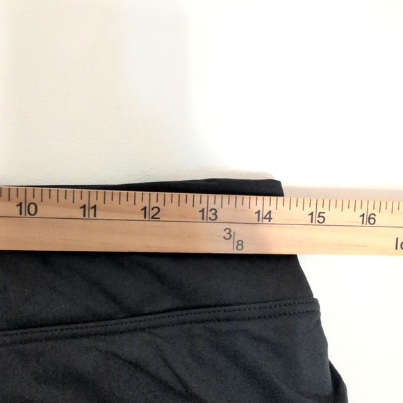 Lands' End Black Swim Skirt with Leggings, Size M - Picture 8 of 8